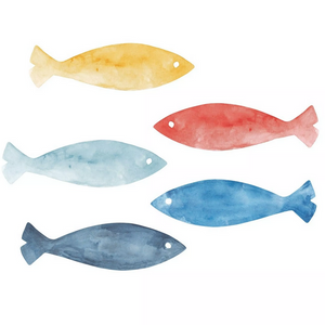 Colorful Fish Wall Stickers
