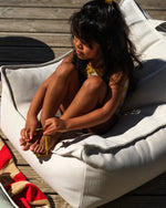 Terra Outdoor Square Ottoman