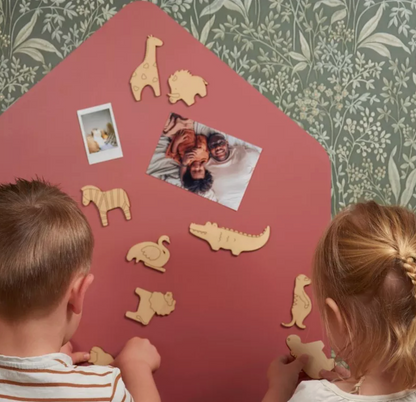 Μαγνητικός Πίνακας Σπιτάκι Terracotta