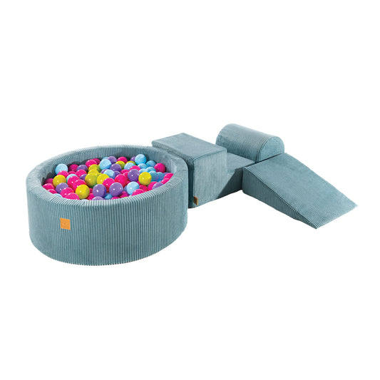 Playground Aesthetic με Μπαλοπισίνα Large Turquoise | Happy