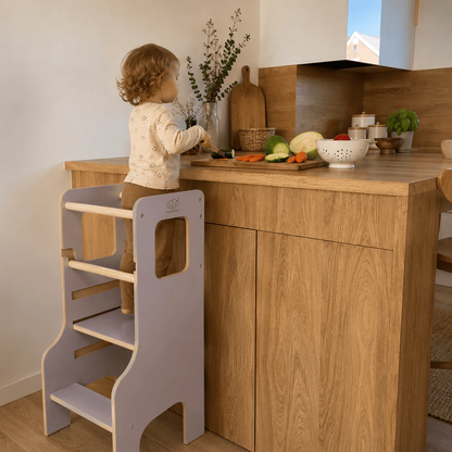 Πύργος Εκμάθησης MDF Wooden Grey