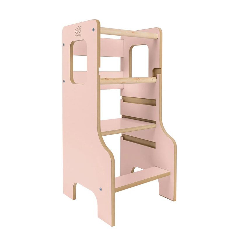 Πύργος Εκμάθησης MDF Wooden Pink