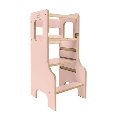 Πύργος Εκμάθησης MDF Wooden Pink
