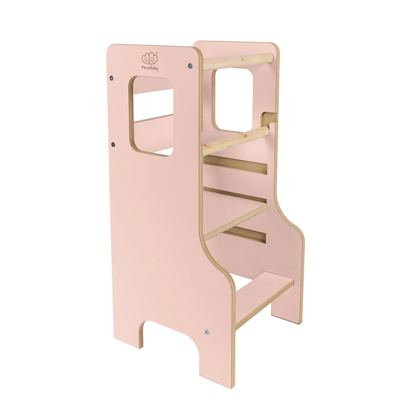 Πύργος Εκμάθησης MDF Wooden Pink