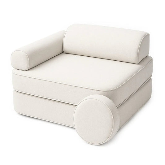 Παιδικός Καναπές Mellow | Cotton Cloud White