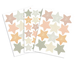 Stars Natural Pastel