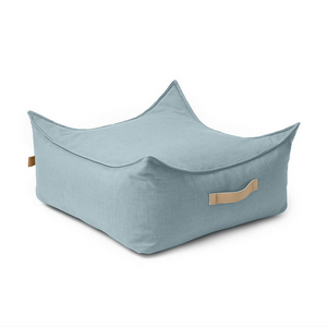 Outzy Square Ottoman - Cloudberry