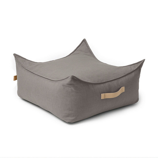 Outzy Square Ottoman | Clay