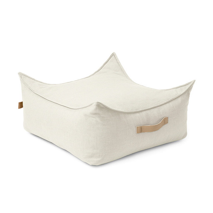 Outzy Square Ottoman | Beige