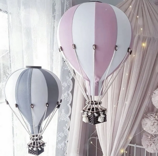 SuperBalloon PInk Grey Set
