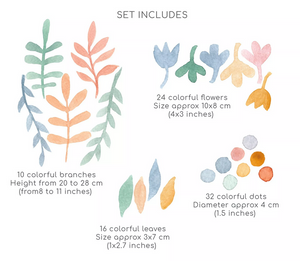 Pastel Leaves