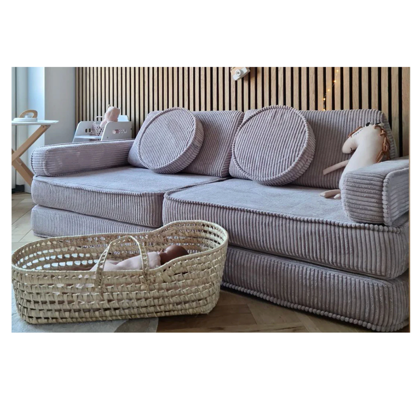 Play Sofa Original 160cm Corduroy | Candy