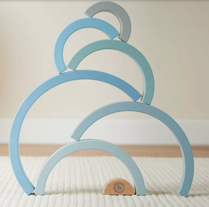 Ξύλινο Ουράνιο Τόξο "Blue"