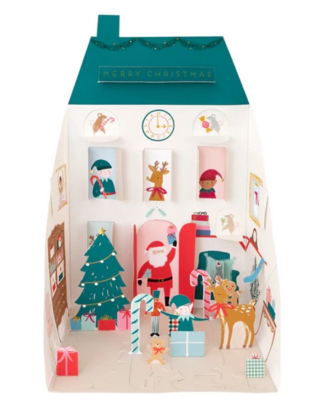 Ημερολόγιο Αντίστροφης Μέτρησης Santa's House Pop Up