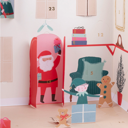 Ημερολόγιο Αντίστροφης Μέτρησης Santa's House Pop Up