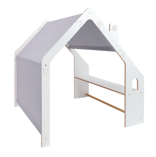 Wooden Playhouse with Tent