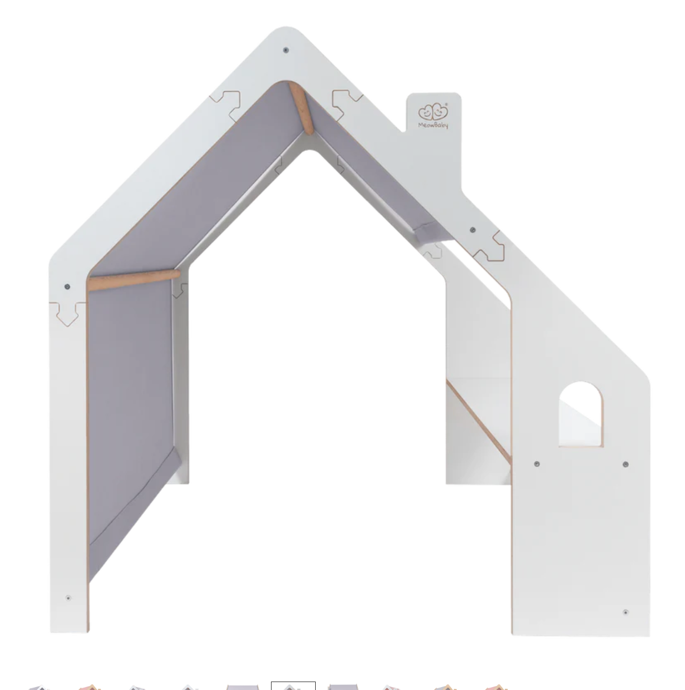 Wooden Playhouse with Tent
