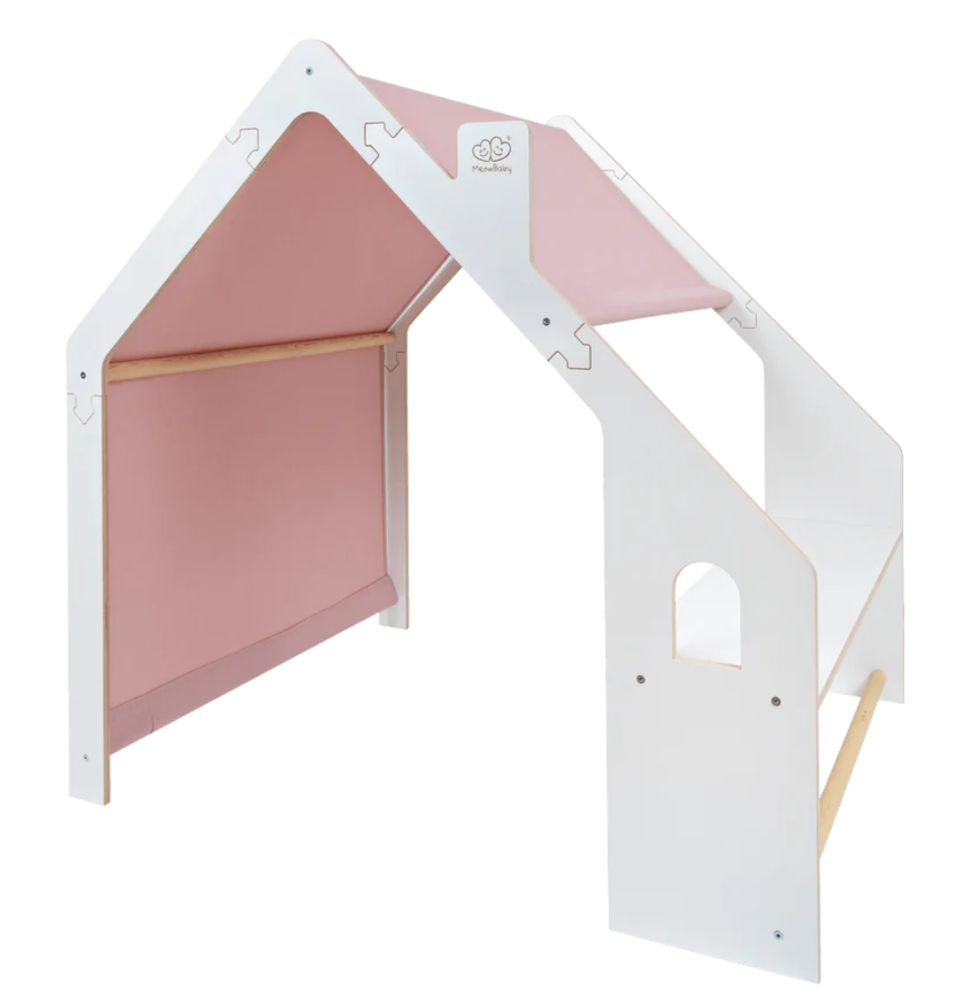 Wooden Playhouse with Tent