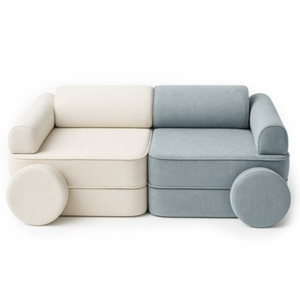 Παιδικός Καναπές Mellow | Set White Frosty Mist