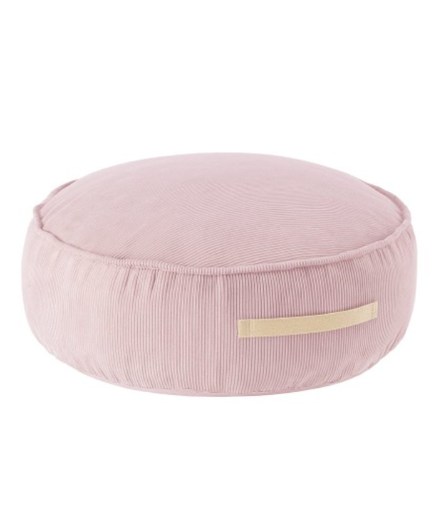 Pouffe Round Powder Pink