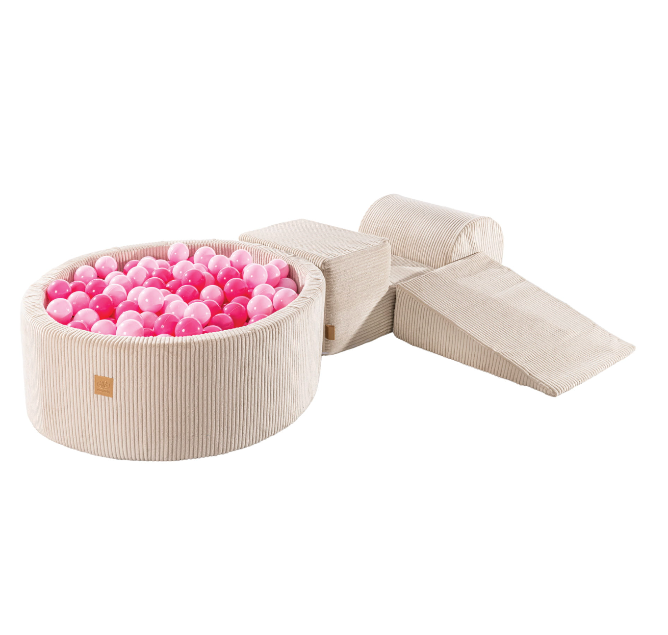 Playground Aesthetic με Μπαλοπισίνα Large Ecru | Pink