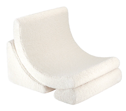 Cream White Moon Chair
