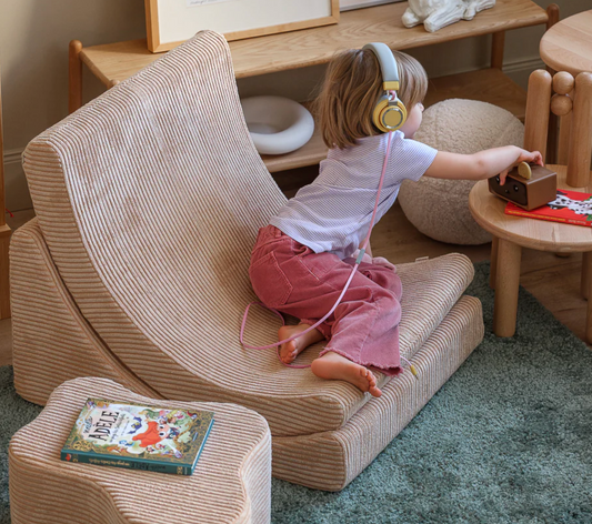 Brown Sugar Moon Chair