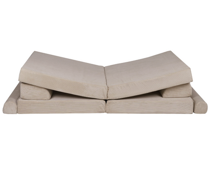 Παιδικός Καναπές Slimcord Premium 160cm| Ecru