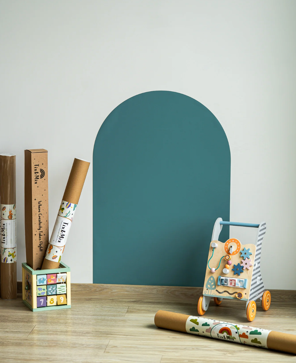 Μαγνητικός Πίνακας - Cyan Wave