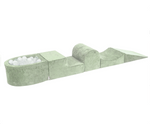 Playground Velvet με μπαλοπισίνα Sage Green | White