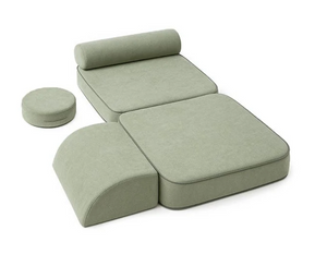 Παιδικός Καναπές Mellow | Set Green Frosty Mist