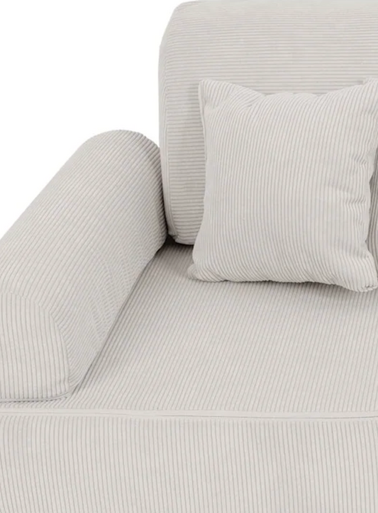 Παιδικός Καναπές Slimcord Plus 120cm | Grey