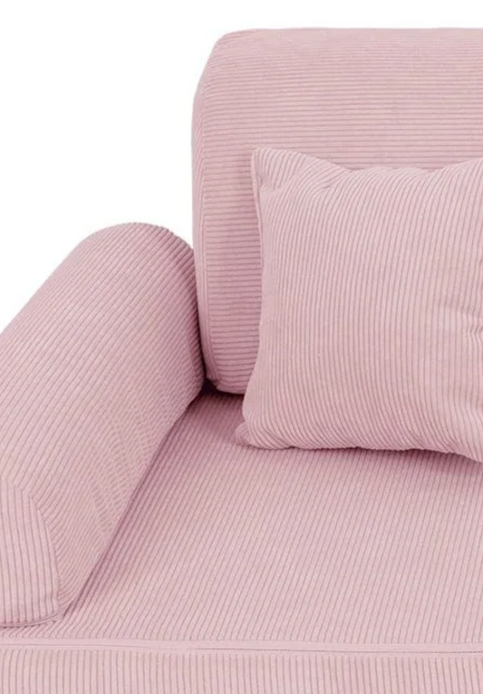 Παιδικός Καναπές Slimcord Plus 120cm | Pink