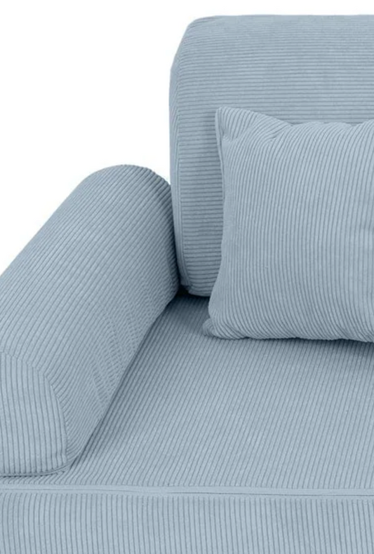 Παιδικός Καναπές Slimcord Plus 120cm | Turquoise