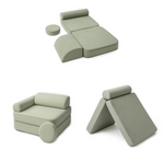 Παιδικός Καναπές MELLOW Sage Green