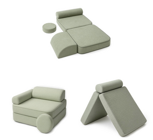 Παιδικός Καναπές Mellow | Set Green Frosty Mist