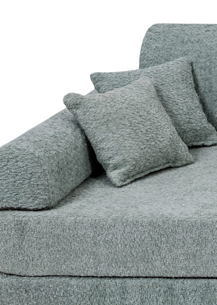 Παιδικός Καναπές BOUCLE Fresh Mint