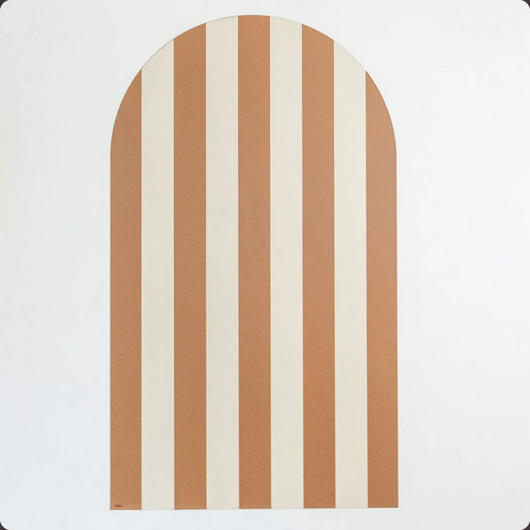 Μαγνητικός Πίνακας Αψίδα Stripes Camel