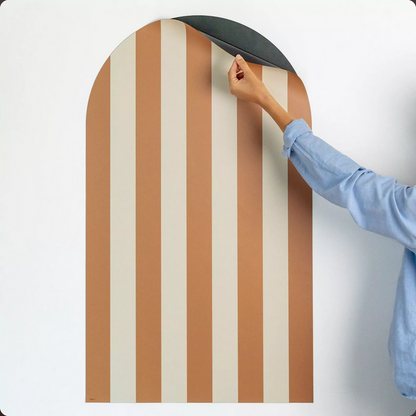 Μαγνητικός Πίνακας Αψίδα Stripes Camel