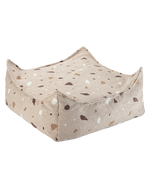 Terrazzo Sand Square Ottoman