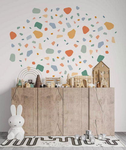 Stickers Terrazzo Pastel