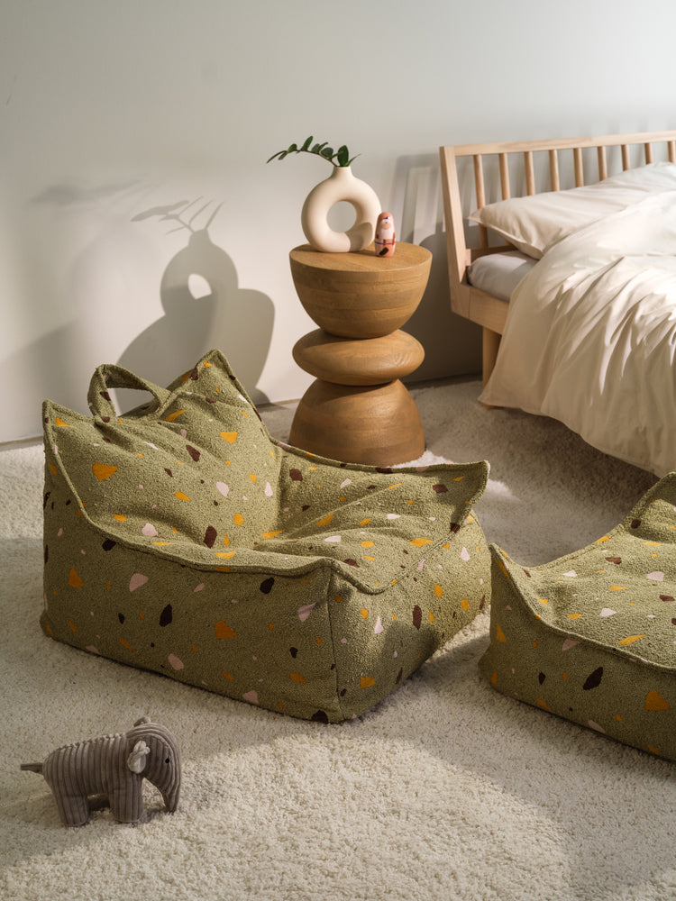 Terrazzo Moss Beanbag