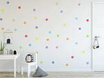 Dot Stickers Watercolor Rainbow
