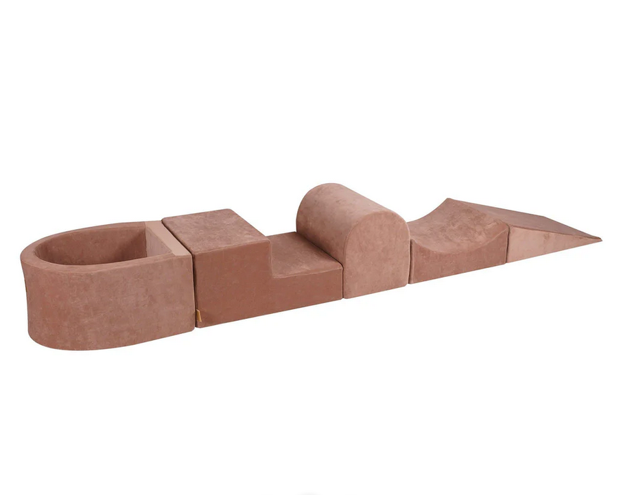 Playground Velvet με Μπαλοπισίνα Beige | Beige