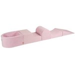 Playground Velvet με Μπαλοπισίνα Powder Pink | Candy
