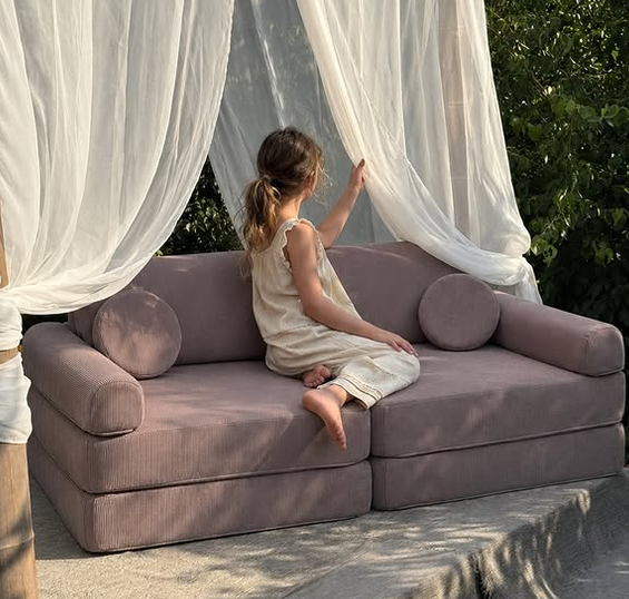 Παιδικός Καναπές Slimcord Plus 120cm | Taupe