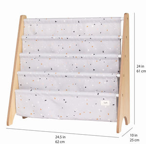 Βιβλιοθήκη Terrazzo Grey