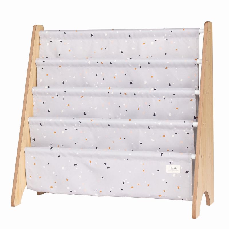 Βιβλιοθήκη Terrazzo Grey