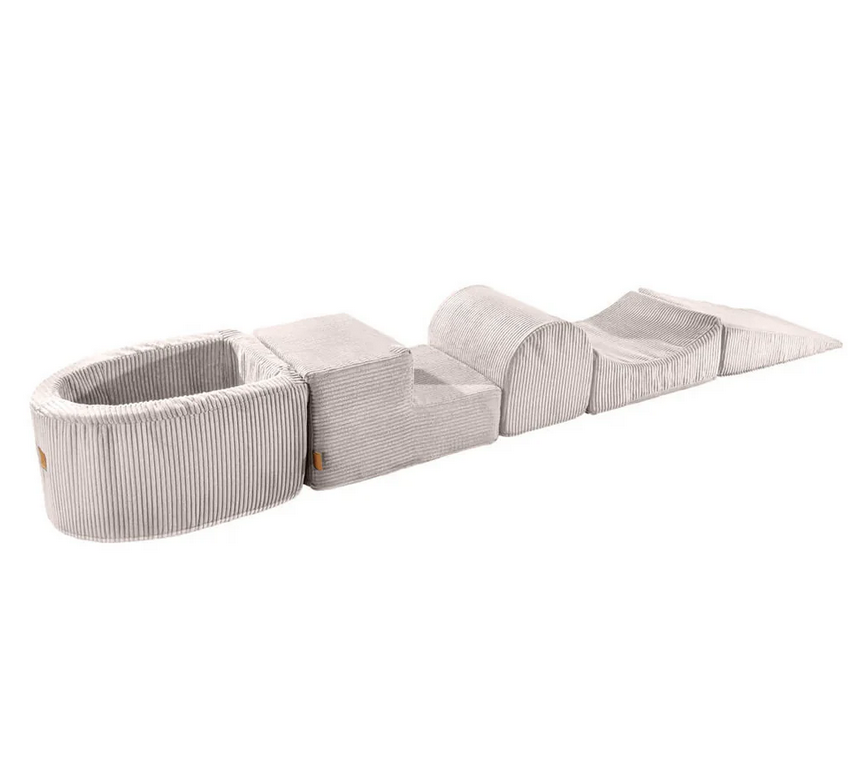 Playground Aesthetic με Μπαλοπισίνα Ecru | White