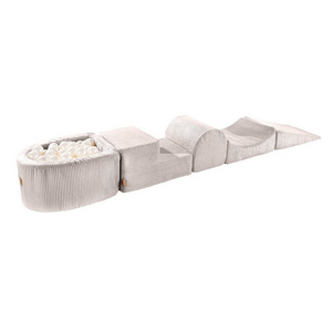 Playground Aesthetic με Μπαλοπισίνα Ecru | White